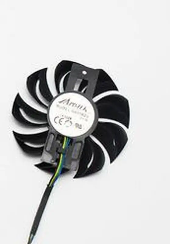 GA81B2U - PFTA 12V 0.38A 4Pin 75 мм VGA вентилятор для графической карты Dataland RX460 охлаждающий |