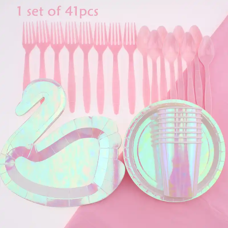 baby shower swan theme