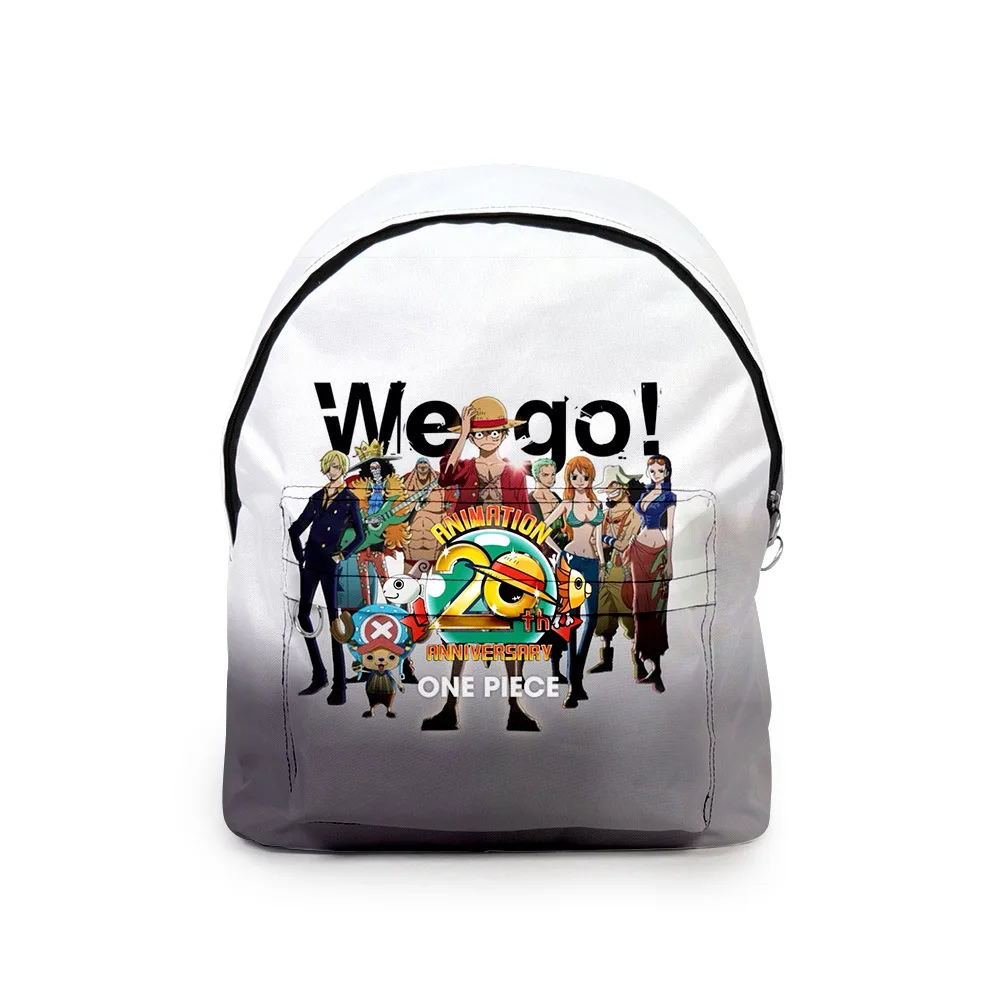 Weysfor Anime One-Piece Travel Backpack Luffy Teenagers Backpack Rucksack Harajuku Oxford School Bag Bagpack Schoolbag Bookbag