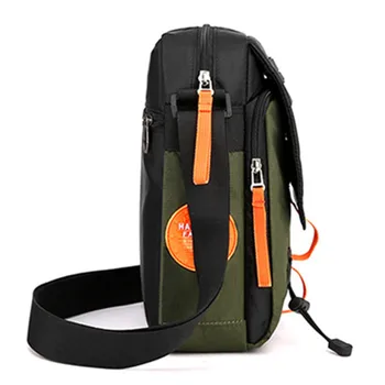 ⁦2024 New Style Shoulder Fashion Messenger Backpack Outdoor Sports Travel Bag Lightweight Nylon Waterproof Bag⁩ – תמונה ⁦3⁩