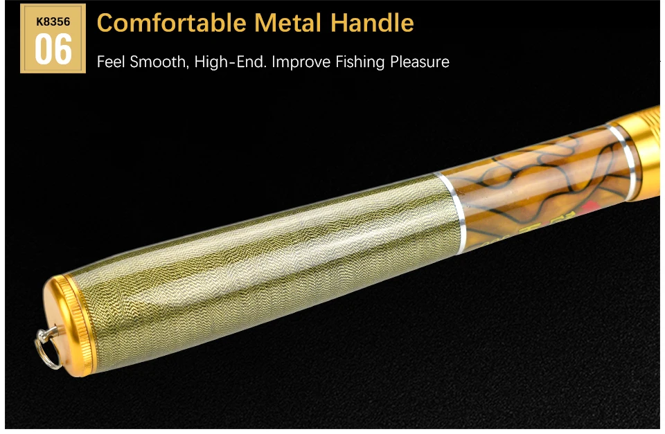 K8356 Carbon Portable Telescopic Spinning Fishing Rod Sea Hand Pole 1.82.12.42.73.0M Ocean Rod Fish Tackle Wood Grain Handle (15)