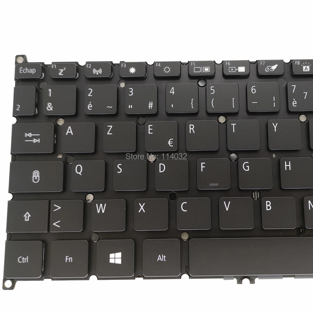 Teclado para Acer Substituição Teclados Backlight 5 51 Sf114-32 fr Francês Sv3p A81bwl Preto Portátil kb Melhor Sp513 52n - Imagem 3