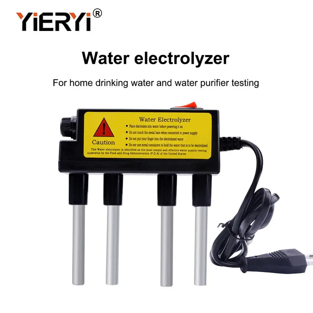Electrolyzer Quick Water Quality Testing Electrolysis Iron Bars TDS Tester