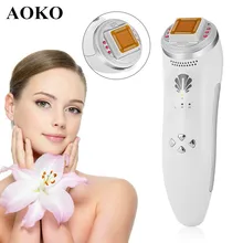 AOKO-máquina de belleza Facial antienvejecimiento RF, radiofrecuencia, estiramiento Facial, eliminación de arrugas, rejuvenecimiento de la piel, masaje Facial