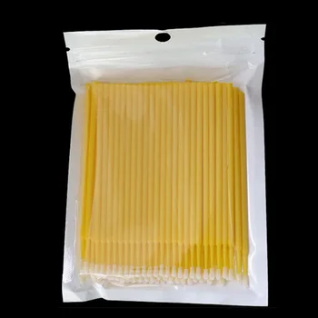 

100 Pcs/lot Micro Eyelash Brush Mascara Wand PVC Extension Applicator Cosmetic Individual Disposable Makeup Tool Durable Clean