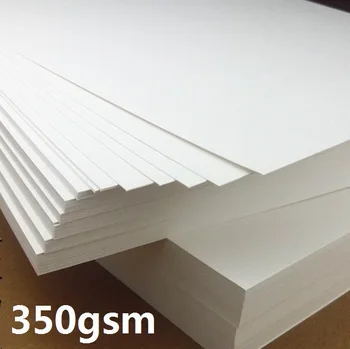 

350gsm Size A4 White Card Chipboard MATT Cardstock Thick PAPERS For Cardmaking 10/30/50 You Choose Quantity