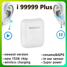 I99999 plus tws renomear bluetooth fones de ouvido sem fio i99999 mais android pk i9000 pro i90000 max fones de ouvido da orelha telefones