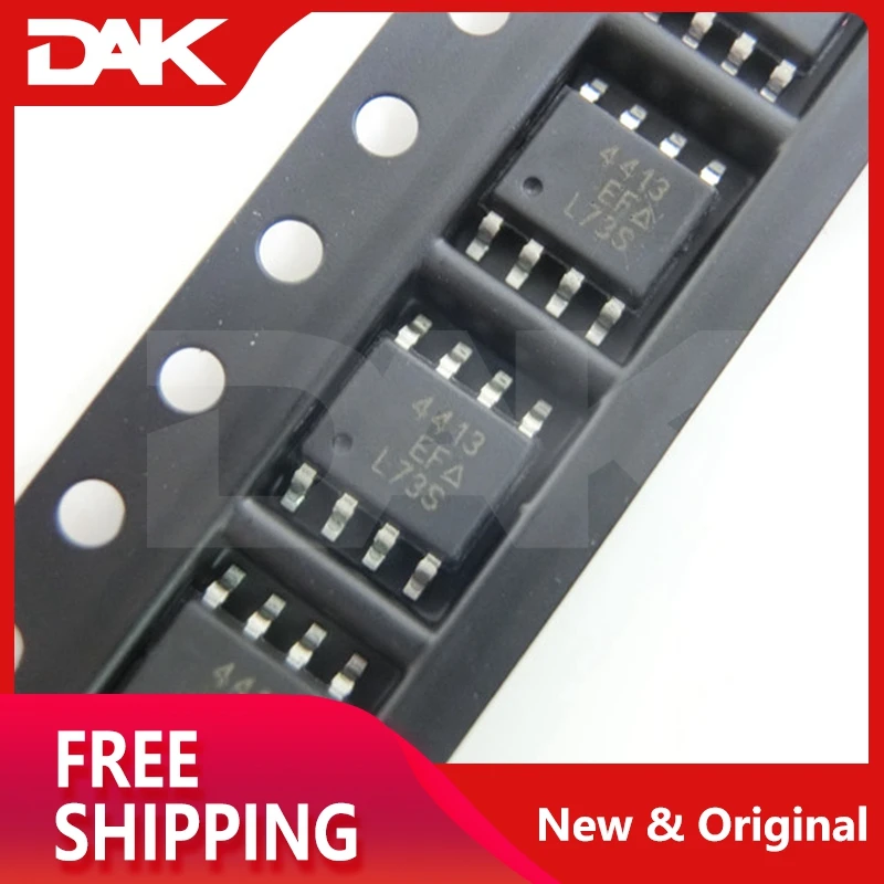 10 шт. AO4413 микросхема MOSFET P-CH 30V 15A 8soic 4413 | Обустройство дома