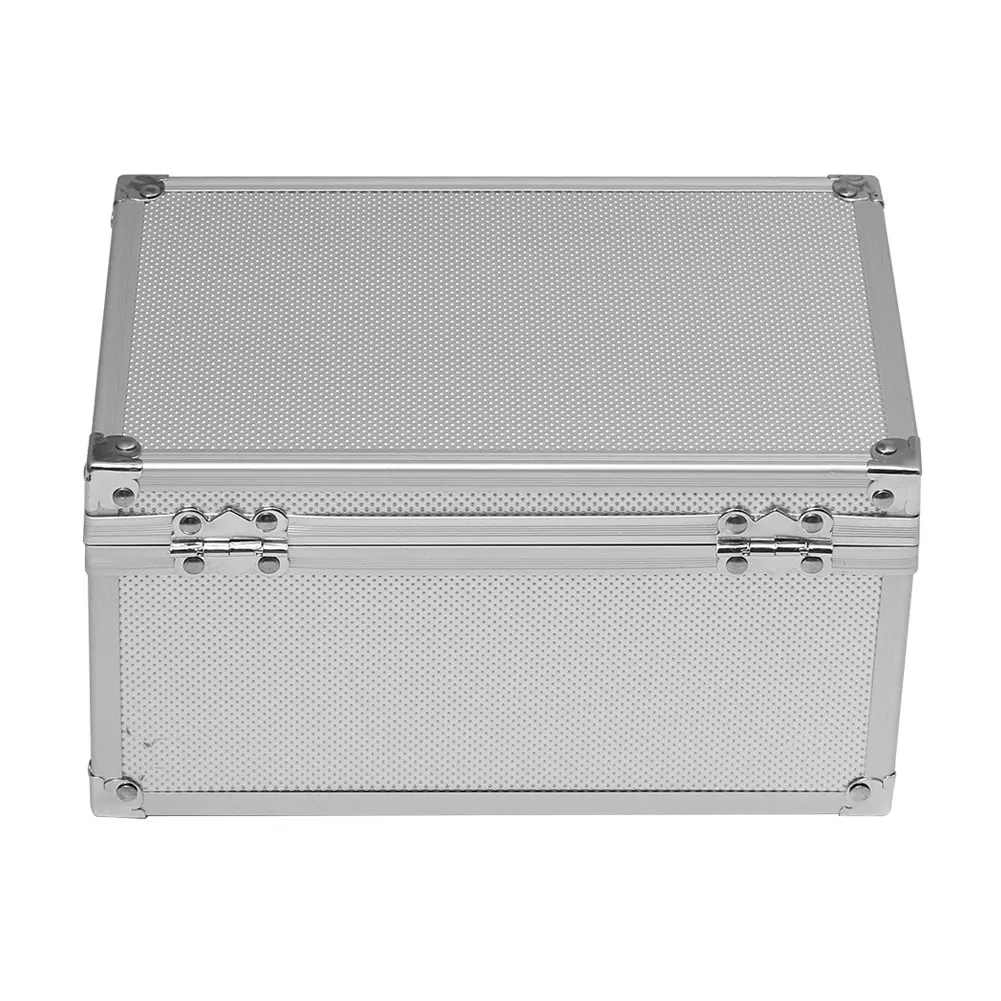 230x150x125mm Tool box Aluminum Alloy box Portable Safety Equipment Instrument Case Display Suitcase Hardware Tool Case tool chest trolley