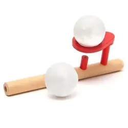 Bola de soplado de equilibrio, artilugios divertidos, teorema clásica de Bernoulli, Gadgets de principio, juguete, juego flotante de bola de espuma familiar para niños
