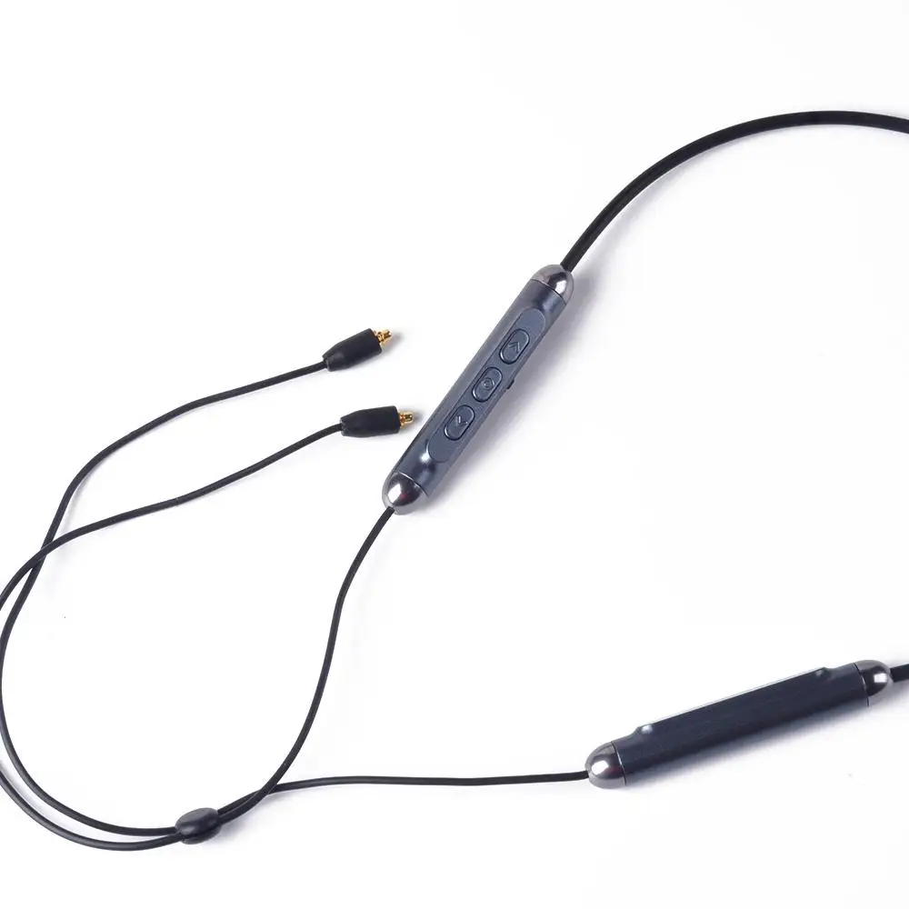 OKCSC Bluetooth 5,0 QCC3005 чип беспроводной APTX MMCX кабель для наушников IPX5 водонепроницаемая поддержка для iPhone AAC SBC SHURE WESTONE W80