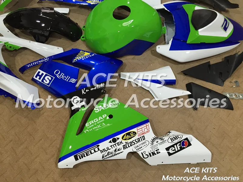 Мотоциклетный обтекатель abs для kawasaki Ninja ZX10R 2004 2005 инъекции кузова всех видов цвета № 53