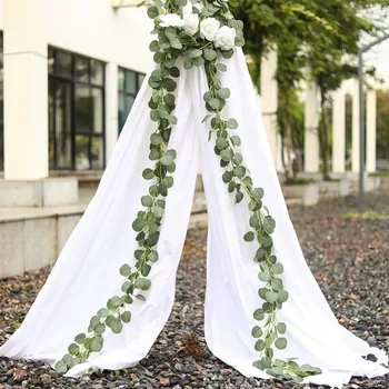 

Simulation Plant Simulation Eucalyptus Leaves Indoor Wall Hanging Decoration Festive Party Supplies artificial plants