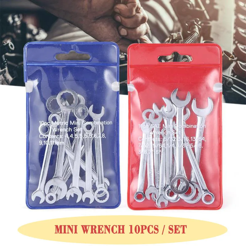 

10pc set of metric mini wrenches Multifunctional Spanner torquimetro torx Universal Hex Key kit torque wrench auto repair tool