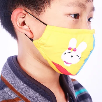 

10 pcs Children's anti-fog cartoon dust masks boys and girls kids autumn and winter cotton masks