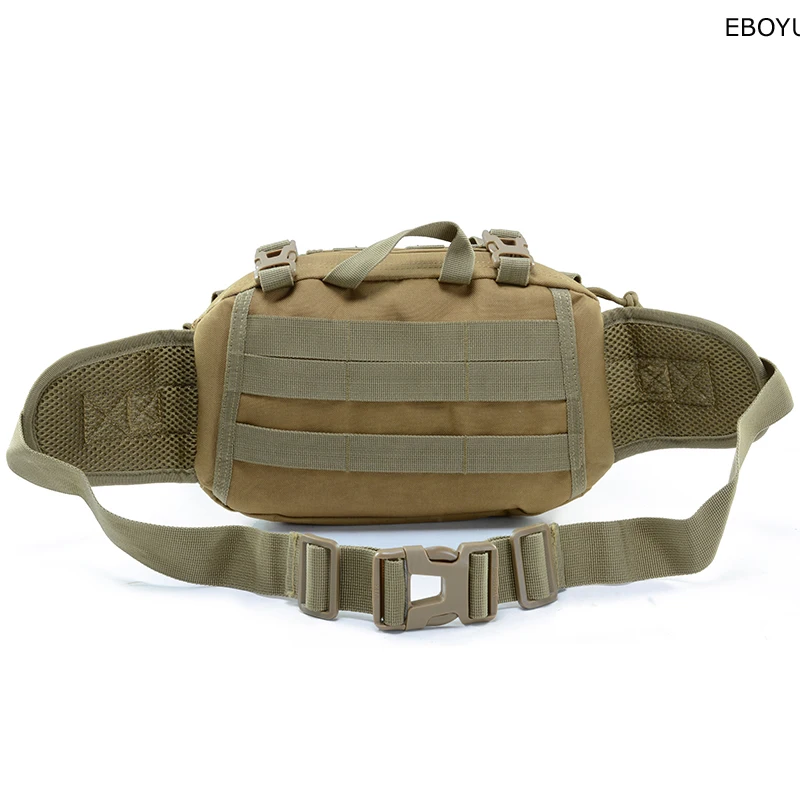 EBOYU 900D Outdoor Waterproof Multifunctional Tactical Waist Bag Multifunction Pockets Small EDC Camping Hiking Trekking