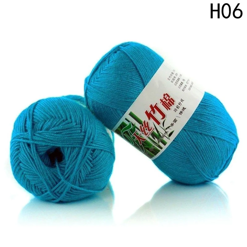 HG9936H06 Высококачественная теплая пряжа «сделай сам» из молочного хлопка, Детская шерстяная пряжа, пряжа для вязания детей, ручная вязка, пряжа, вязаное одеяло, пряжа для вязания крючком, 100 г - Цвет: HG9936H06
