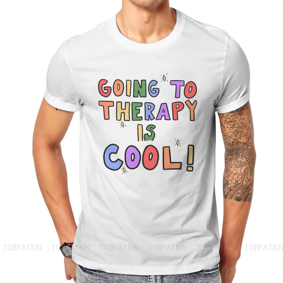 しようと治療はクールラウンドカラーtシャツlgbtプライド月間レズビアンゲイバイセクシャルトランスジェンダー純粋なコットンtシャツの男の服 Tシャツ Aliexpress