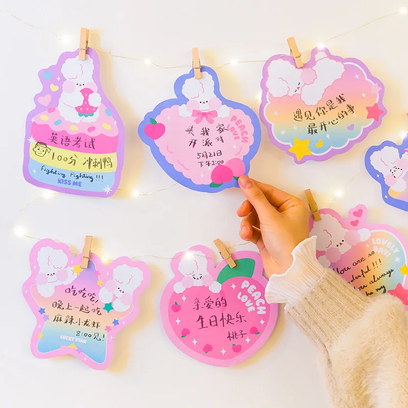 30 шт./компл. kawaii Корея Подарочный школьный конверт с буквами Набор цветных