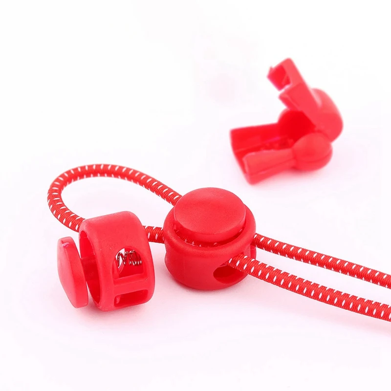 1Pair Stretching Lock Shoelace a pair Of Locking Shoe Laces Elastic Sneaker Shoelaces Shoestrings Running/Jogging/Hiking