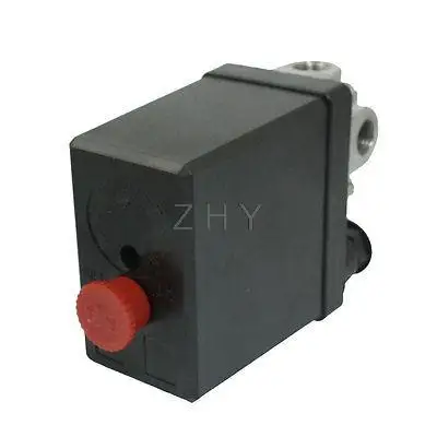 

AC 240V 20A 175PSI 4 Port 1/4 NPT Air Compressor Pressure Switch Control Valve
