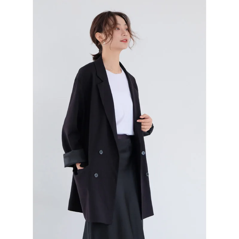 

Suits Jacket Female Women Fashion long work style trend pant comfortable wild plus size elegant Blazer Feminino jacket female