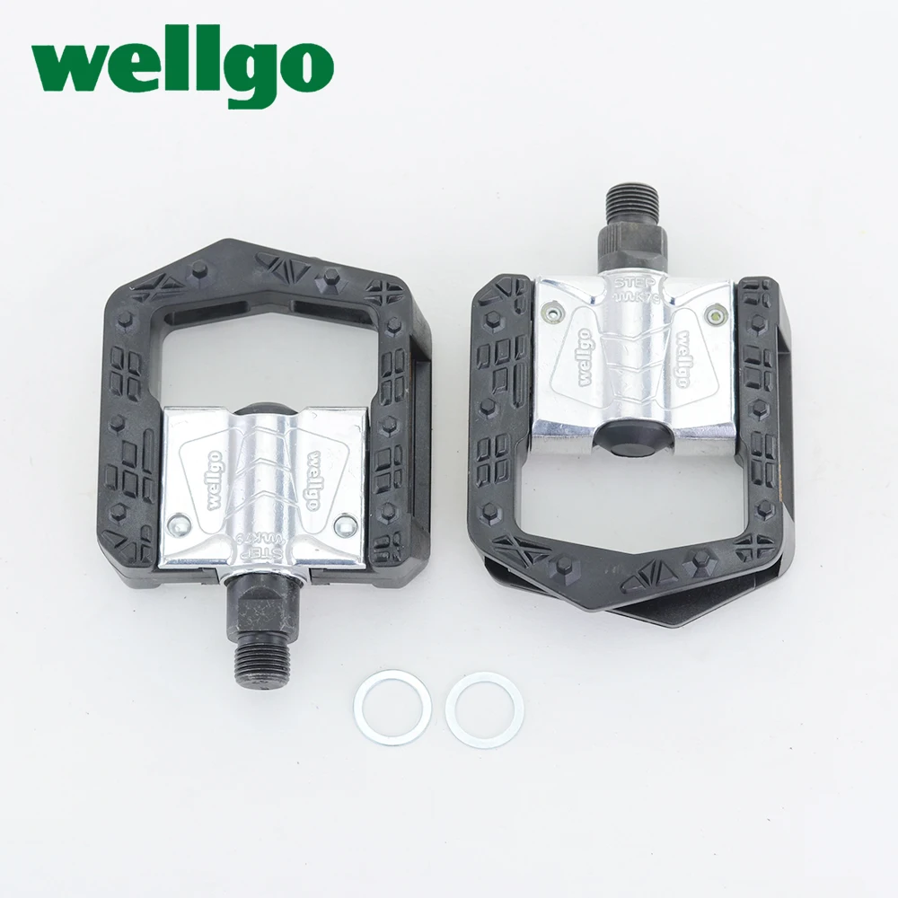 Wellgo Folding Bicycle Pedals Padel Aluminum Folded Pedal 4Bike