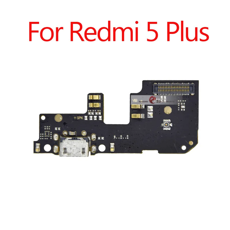10 шт./партия, usb-разъем для зарядки, гибкий кабель с микрофоном для XiaoMi PocoPhone F1 Redmi Note 7 6 5 Pro Plus 7A 6A S2
