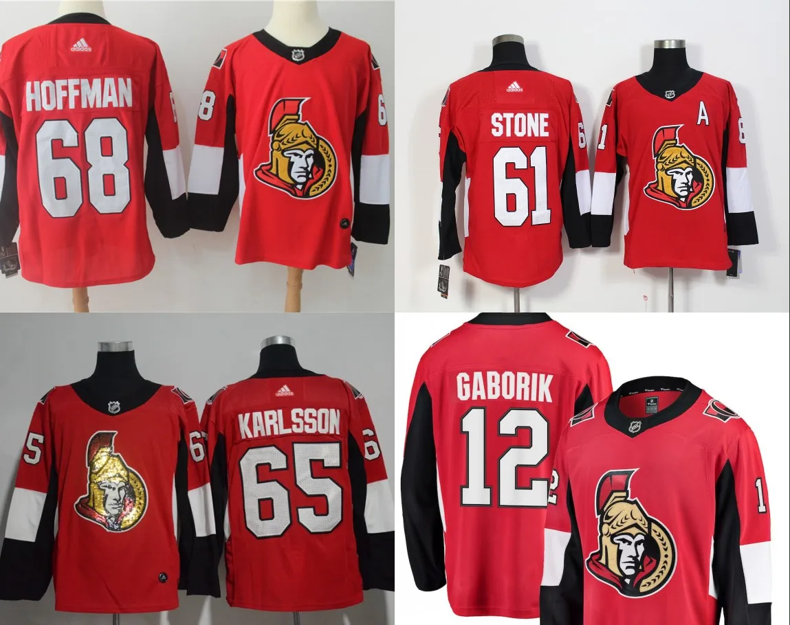 Все сшитые Ottawa мужские трикотажные изделия Erik Karlsson Mike Hoffman