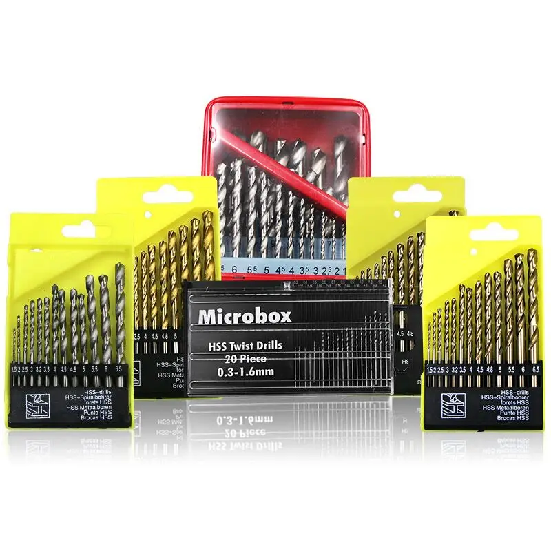 

Высокая Скорость Сталь спиральное сверло Dit Круглый хвостовик Титан покрытием электрическое сверло 1,5 мм 6,5 мм деревообрабатывающий сверлильный Bittwist сверла по металлу