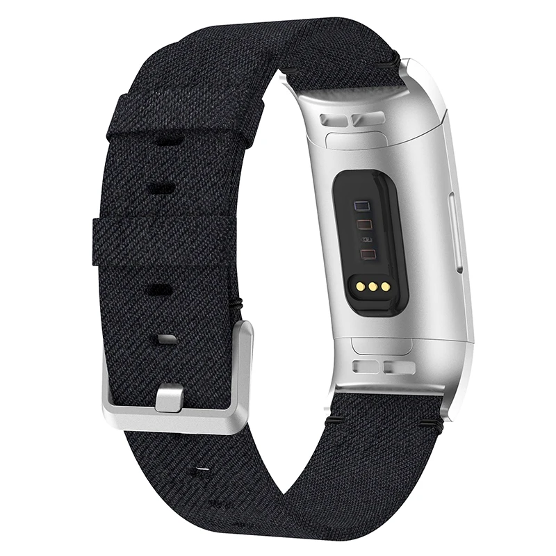 Нейлоновый ремешок для часов быстросъемный Сменный ремень для FitbitCharge 3 FKU66