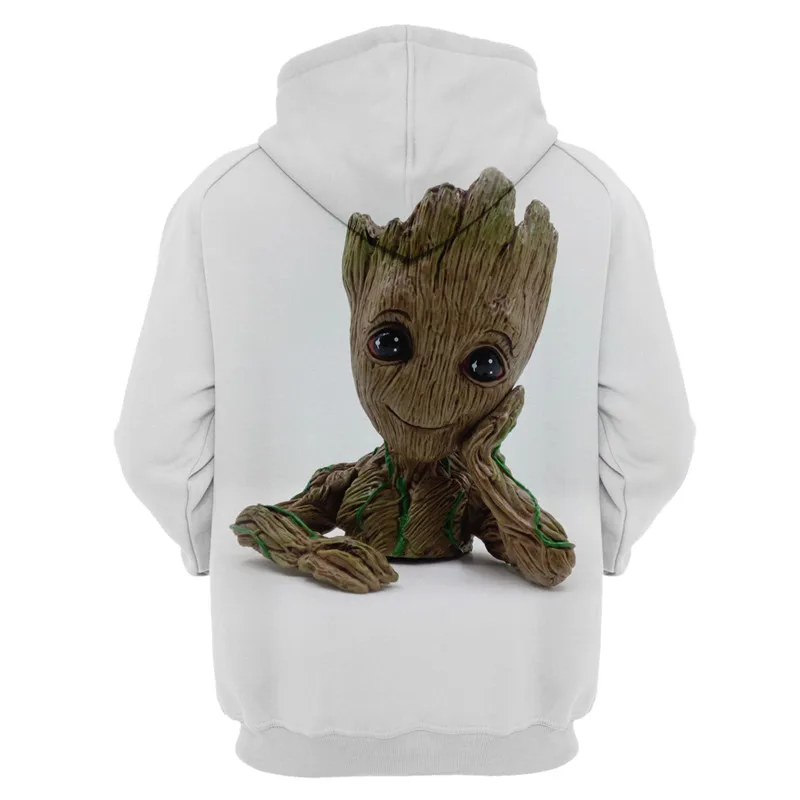 Galaxy Guardian Groot мужская толстовка с капюшоном, 3D принт, забавная Толстовка в стиле хип-хоп, уличный костюм, пуловер с капюшоном, Мужской Топ, Streetwea