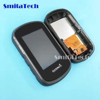 

for GARMIN etrex touch 35t 2.6 inch lcd with frame front cover Handheld GPS LCD Screen display with Touch screen digitizer panel
