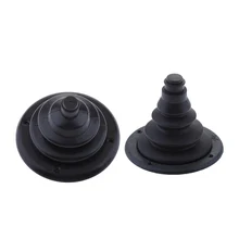 70 мм 105 мм такелаж и кабельный сапог для лодок-такелаж отверстие Крышка черный