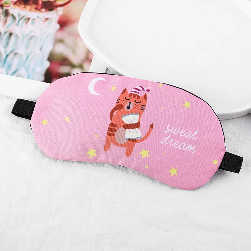Sleep Pajama Mitigate Eyestrain Shade Men And Women Cute Cartoon Students Ice Pack Ice Compress Hot Compress Goggles