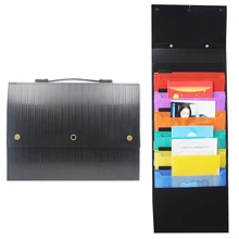 Подвесной органайзер, настенный карман, расширяющаяся папка для файлов, портативный держатель для документов формата А4, новинка