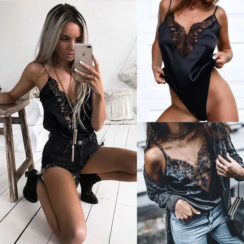 Женская кофта, штаны, футболка, летнее кружевное платье с v-образным вырезом без рукавов на бретелях Черные полуботинки со шнуровкой и ремешком жилет майка, Топ
