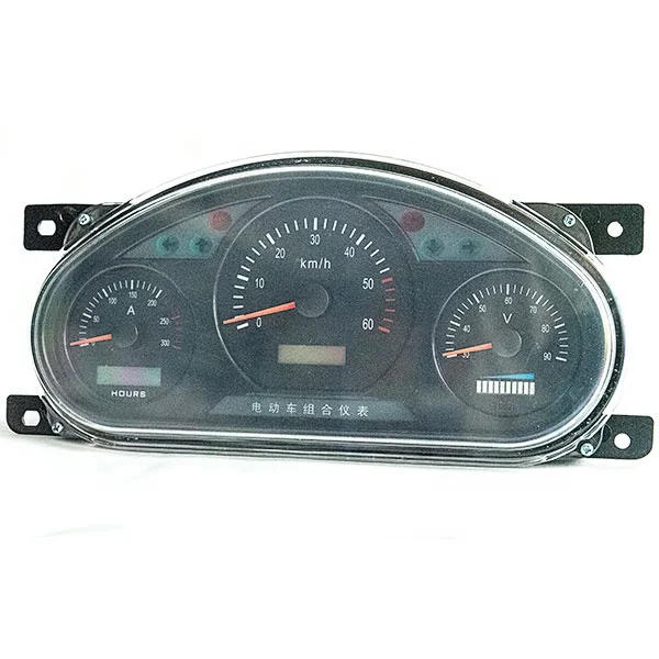 

Accurate speedometer, odometer and battery discharge indicator