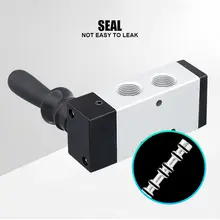 Пневматический ручной механический клапан прочный ручное управление 2 положения 5 способ ALI88