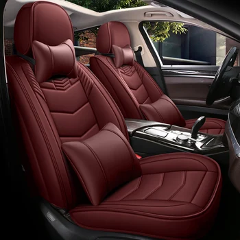 

Full Coverage Eco-leather auto seats covers PU Leather Car Seat Covers for Toyota CAMRY COROLLA LEVIN VIOS FS YARIS L PRADO