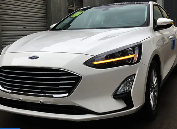 2 шт. автомобильный стиль светодиодный фары для Ford Focus для фокусировки Головной фонарь светодиодный DRL Объектив двойной луч H7 HID Xenon bi xenon объектив