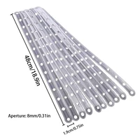 1PC Clear Hanger Connection Strip Set With Hanger Hole Pants Rack Holder Clothes Hang Strip Pants Clip Clothing Store Wholesale 1