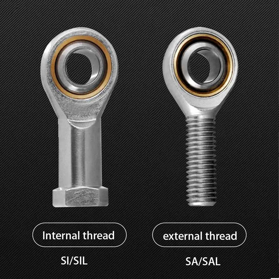 SI SIL 5 6 8 10 12 14 16 18 20 22 25 TK metric male left, female  right hand thread rod end Joint bearing