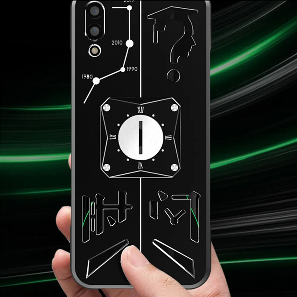For Xiaomi Black Shark 2/3 Pro Metal Cellphone Protective Shell Phone Back Cover Mobile Phone Magnetic Case Dissipate Heat For Xiaomi Black Shark 2/3 Pro Metal Cellphone Protective Shell Phone Back Cover Mobile Phone Magnetic Case Dissipate Heat