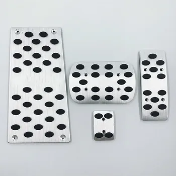 

Car Accessory For Toyota Highlander 2007-2015 AT Gas Accelerator Brake Footrest Pedal Pedales Stickers Styling Plates Pad Covers