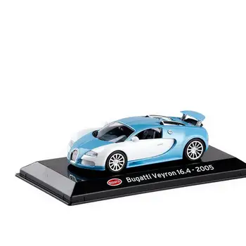 

1/43 Bugatti Veyron 16.4 2005 Blue/White Diecast Car Model Toy Collection