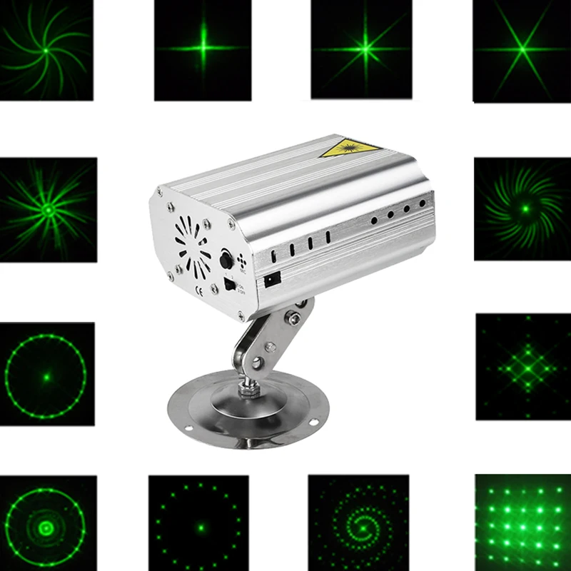 24 режима диско лазерный светильник RG сценический проектор вечерние светильник s DJ Рождественский светильник ing эффект для танцпола внутренний светильник