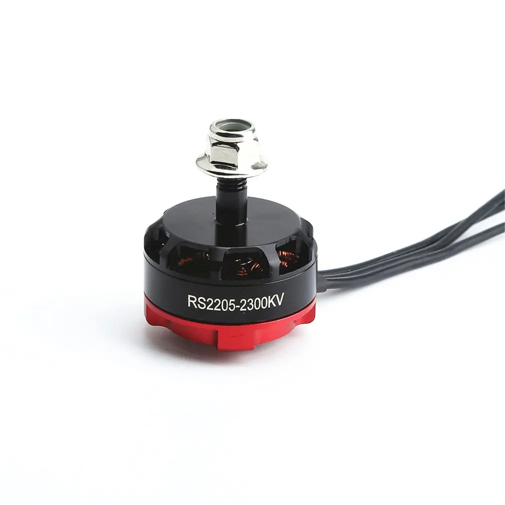 RS2205 2300KV 2205 CW/CCW бесщеточный двигатель 3-4S для FPV RC гоночный Дрон Мультикоптер двойной замок CW/CCW локоны