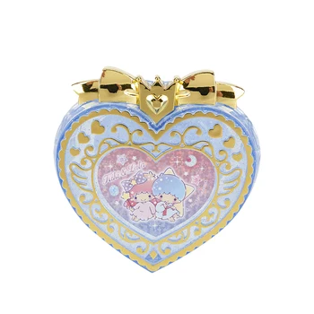 

Hello Kitty My Melody Cute Heart-Shaped Girl's Jewelry Box Lovely Container Carved Flower Angel Wing Storage Box