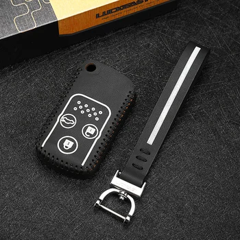 

luckeasy key case for honda accord 2008 2010 2012 civic 2014 2016 spirior 2009 2013 car key holder leather cover key2p